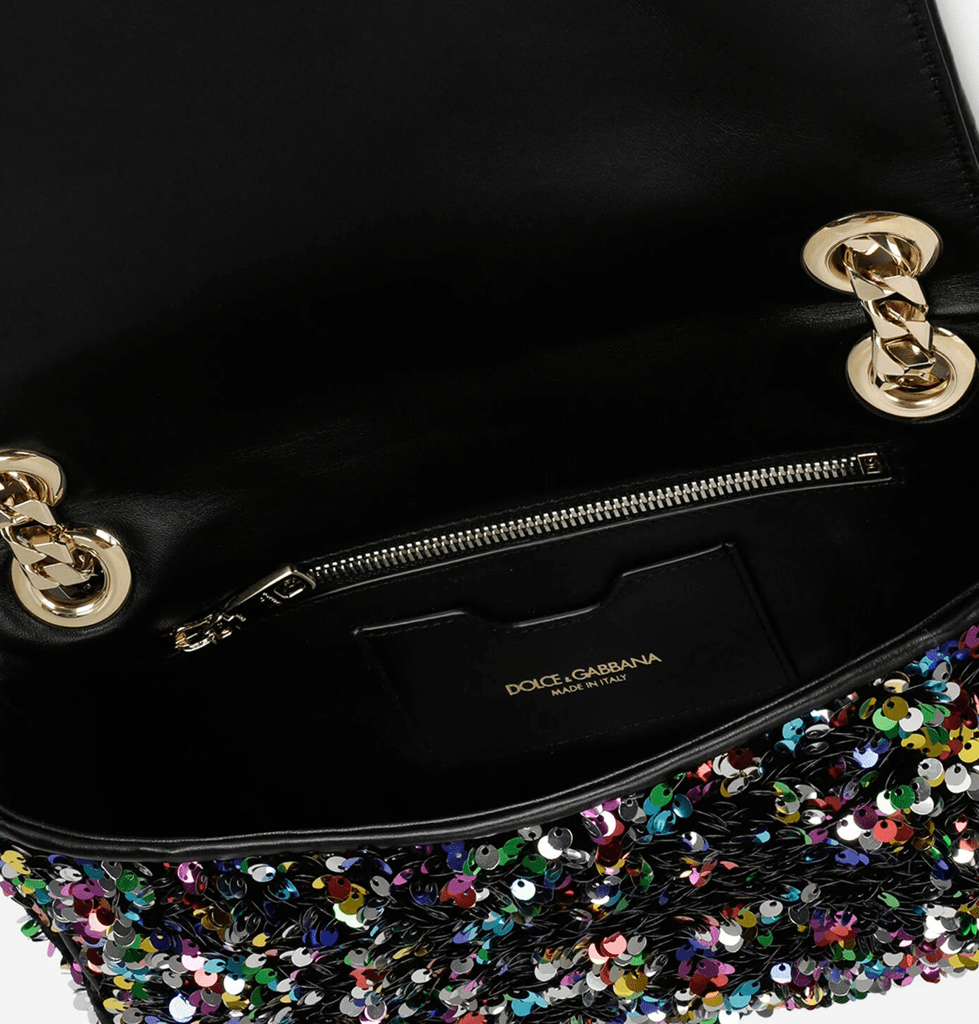 Túi Dolce & Gabbana Sequined 3.5 Shoulder Bag 'Multicolor' BB7127AY0918B015 - Ảnh 4