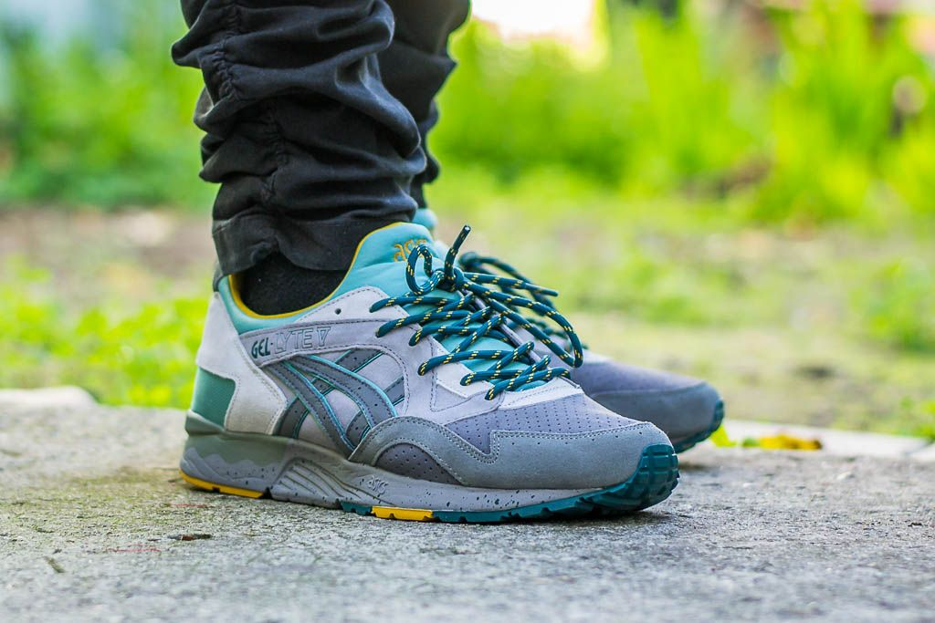 Giày Asics Gel Lyte 5 Aluminum H737L 9696 - Ảnh 3
