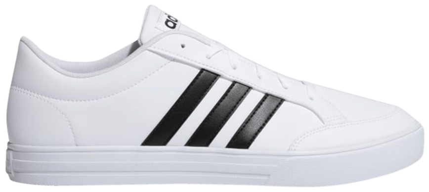 Giày Adidas Adiset SL 'White Black' BC0130