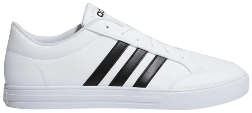 Giày Adidas Adiset SL 'White Black' BC0130