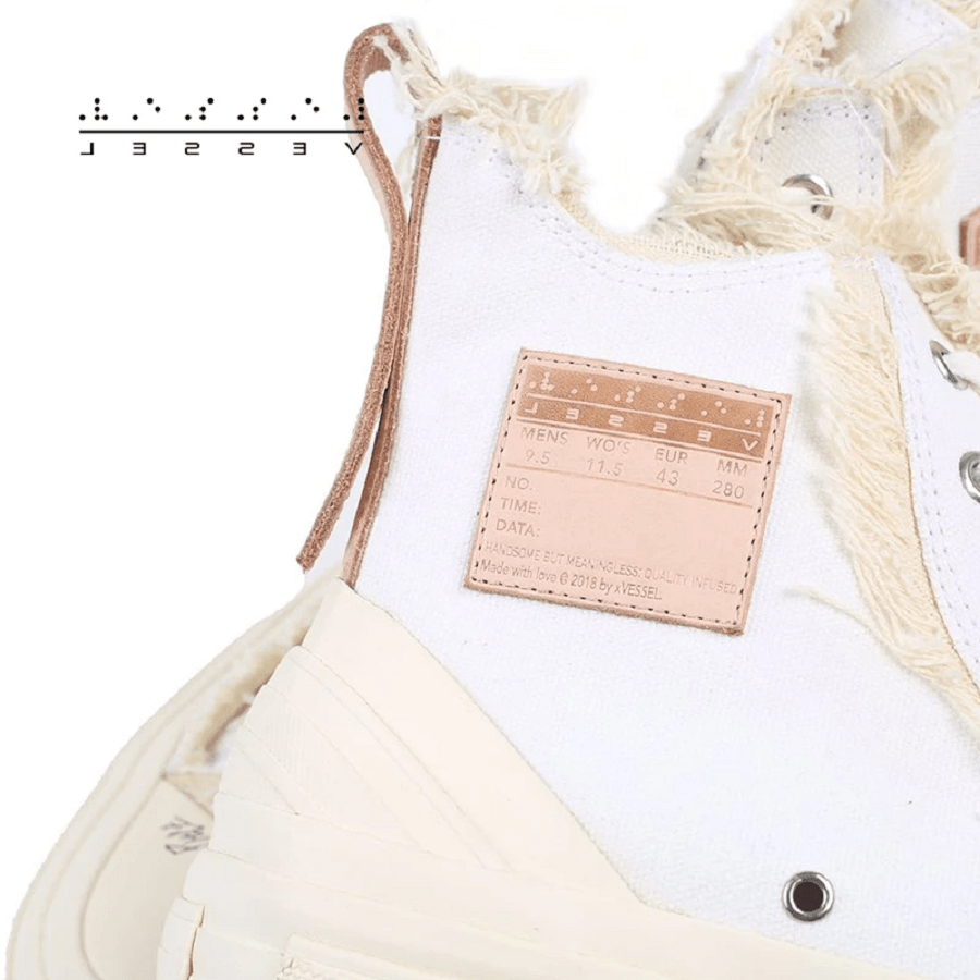 Giày Xvessel G.O.P High All White - Ảnh 4