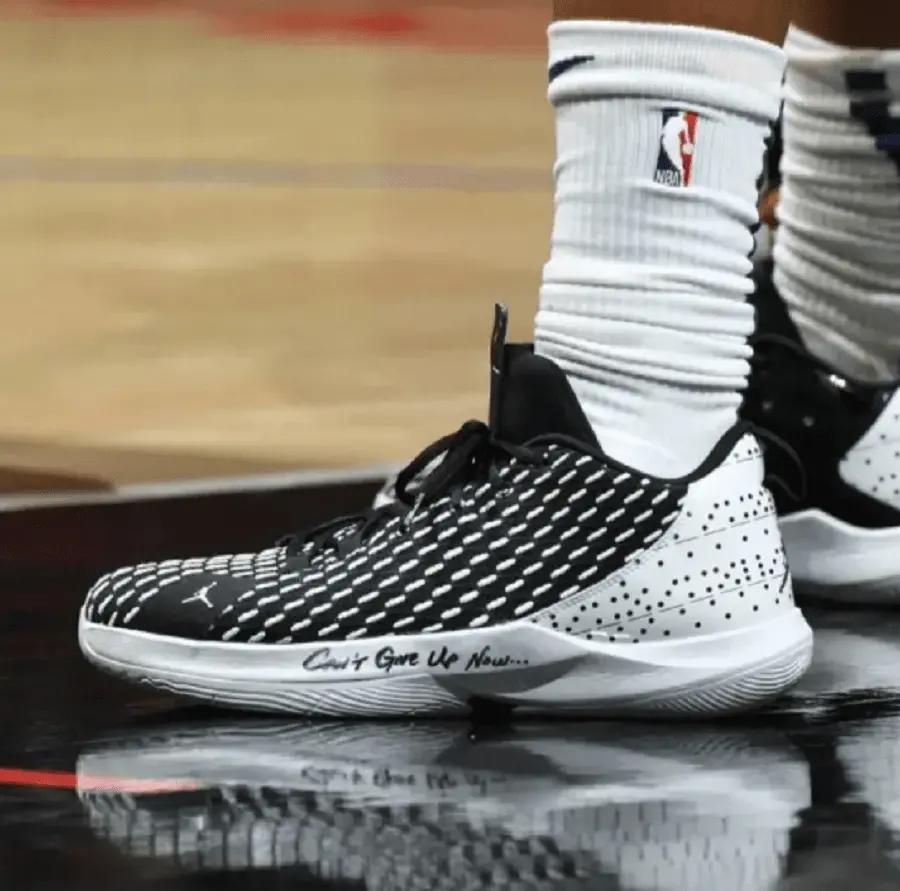 Giày Nike Air Jordan CP3XII PF 'Black White' CJ4275-010 - Ảnh 3