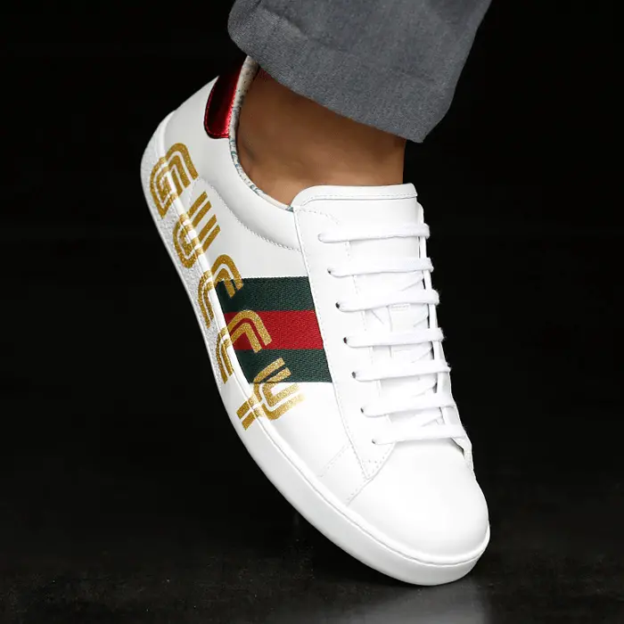 Giày Gucci Ace Low 'Guccy Print' 523455-0G290-9090 - Ảnh 5