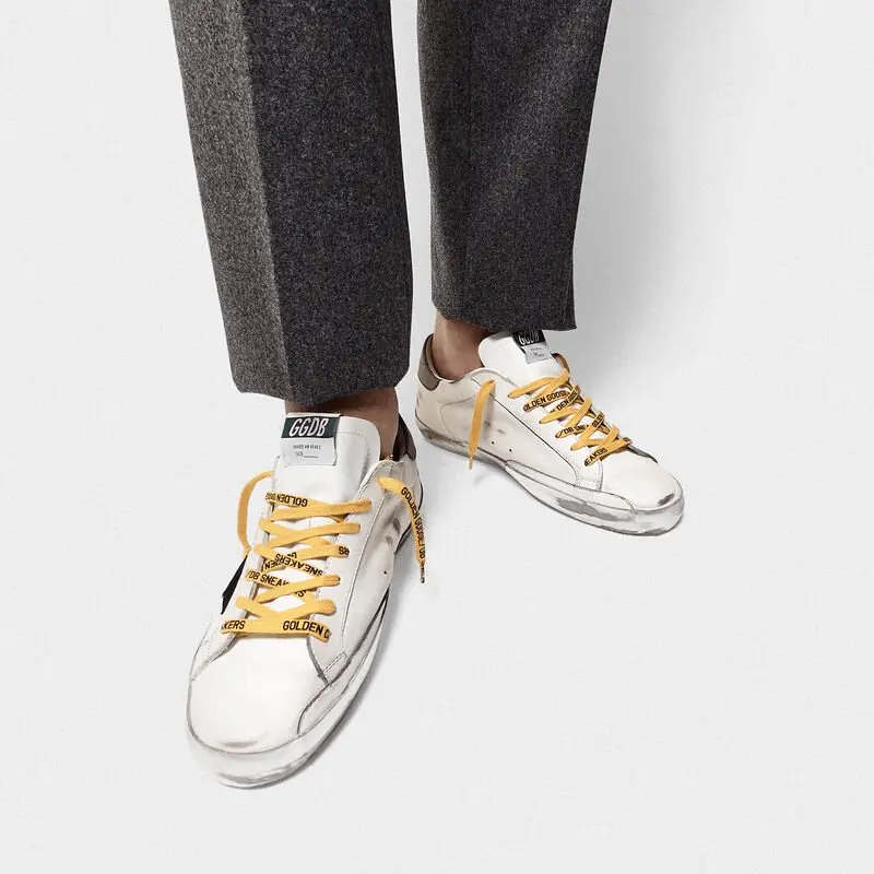 Giày Golden Goose Superstar White G35MS590-Q77 - Ảnh 4