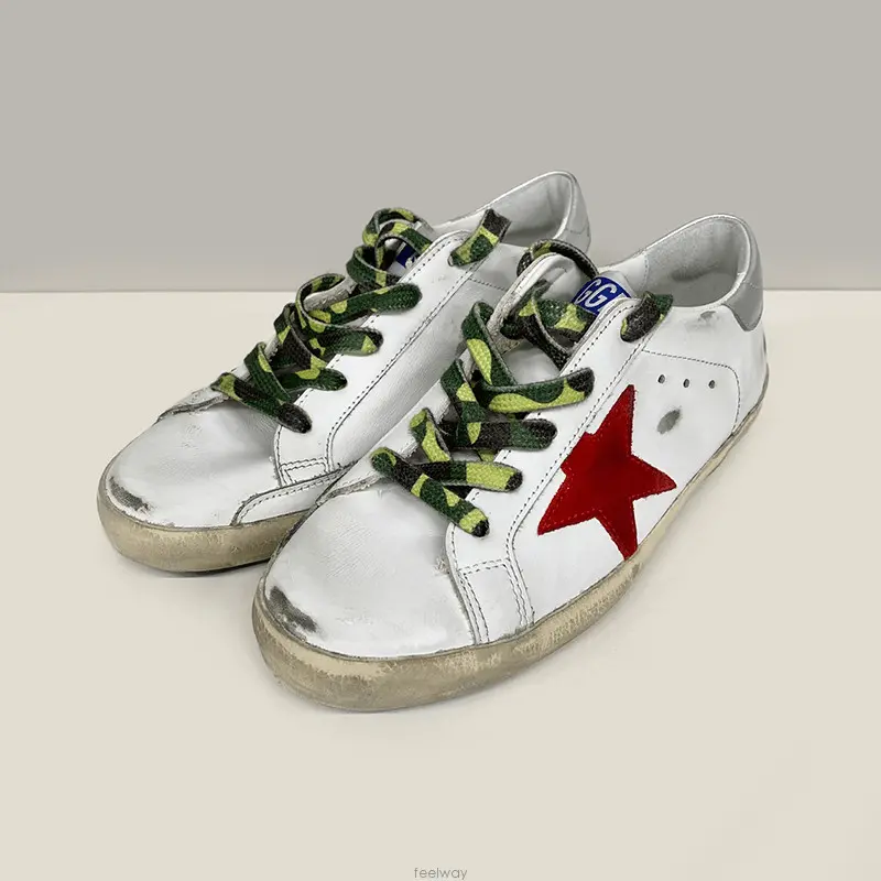 Giày Golden Goose Super Star 'White' GTF00101-F001157-10393 - Ảnh 4