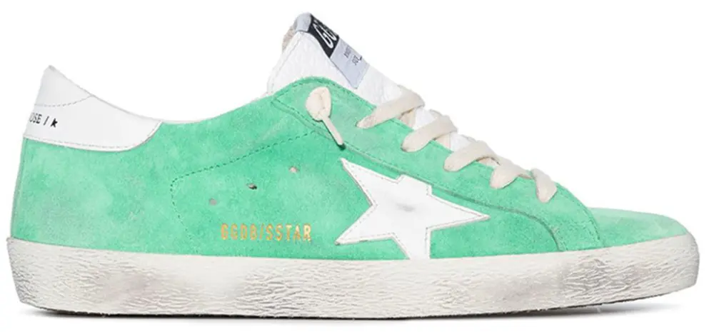 Giày Golden Goose Super Star 'Aquamarine White' GWF00101-F002575-35774
