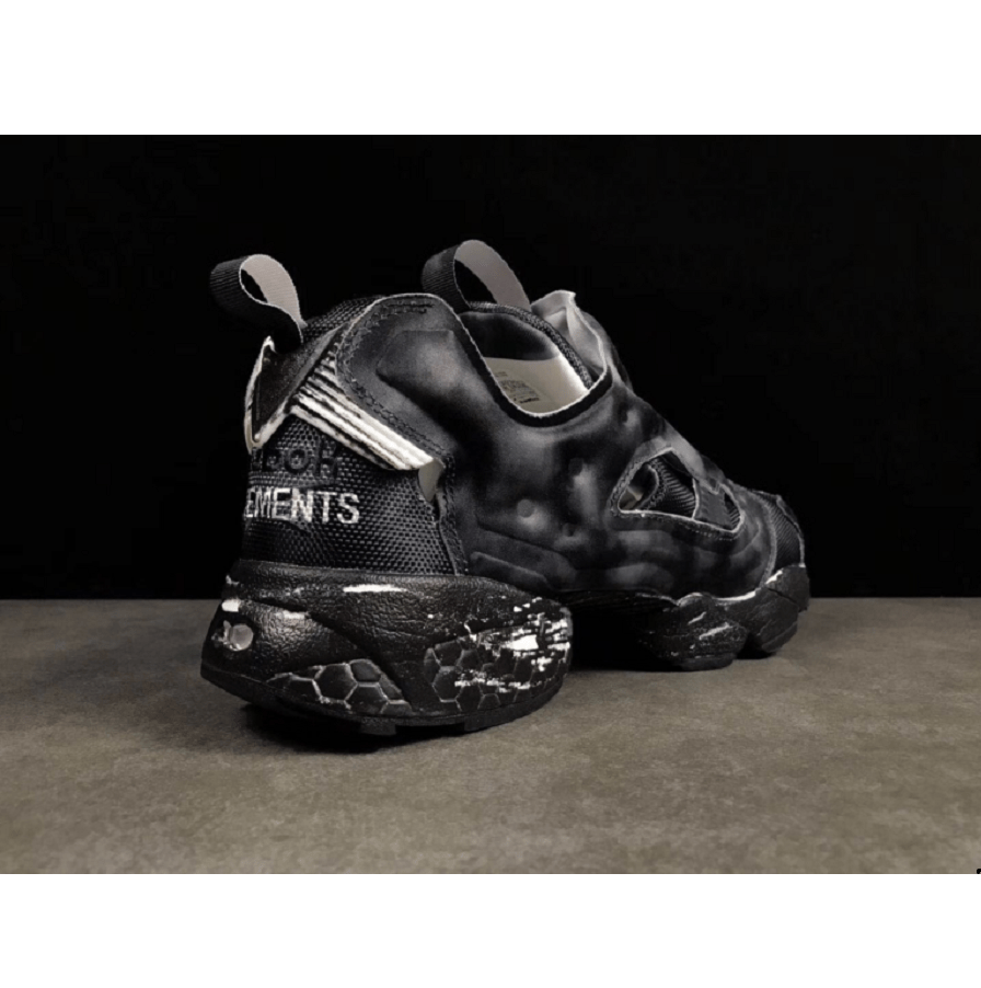 Giày Reebok Vetements x InstaPump Fury OG 'Washed Black' CN2260 - Ảnh 4