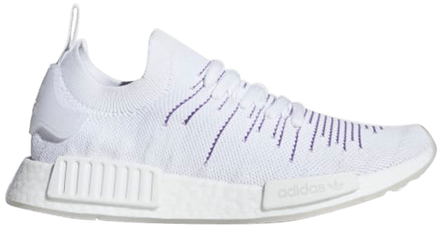 Giày Adidas Wmns NMD_R1 STLT PK 'Cloud White Purple' BD8017