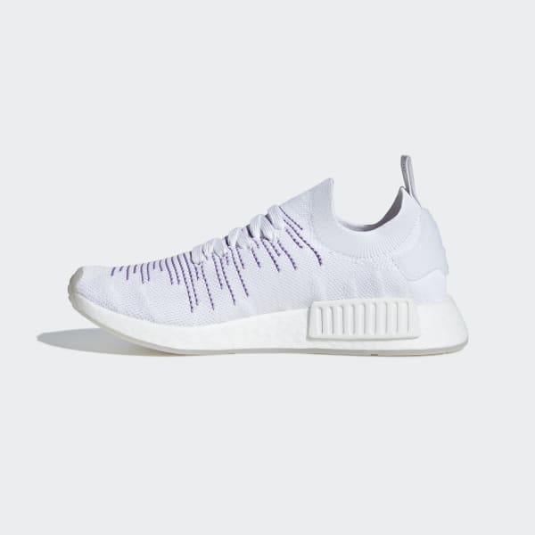 Giày Adidas Wmns NMD_R1 STLT PK 'Cloud White Purple' BD8017 - Ảnh 6