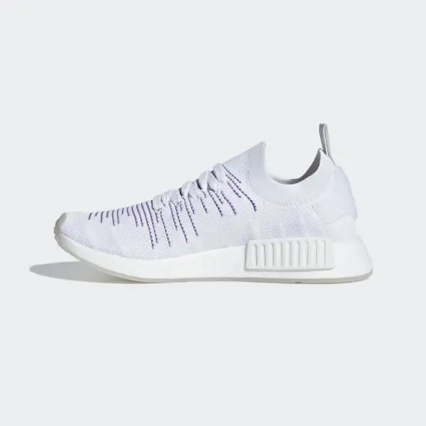 Giày Adidas Wmns NMD_R1 STLT PK 'Cloud White Purple' BD8017 - Ảnh 6