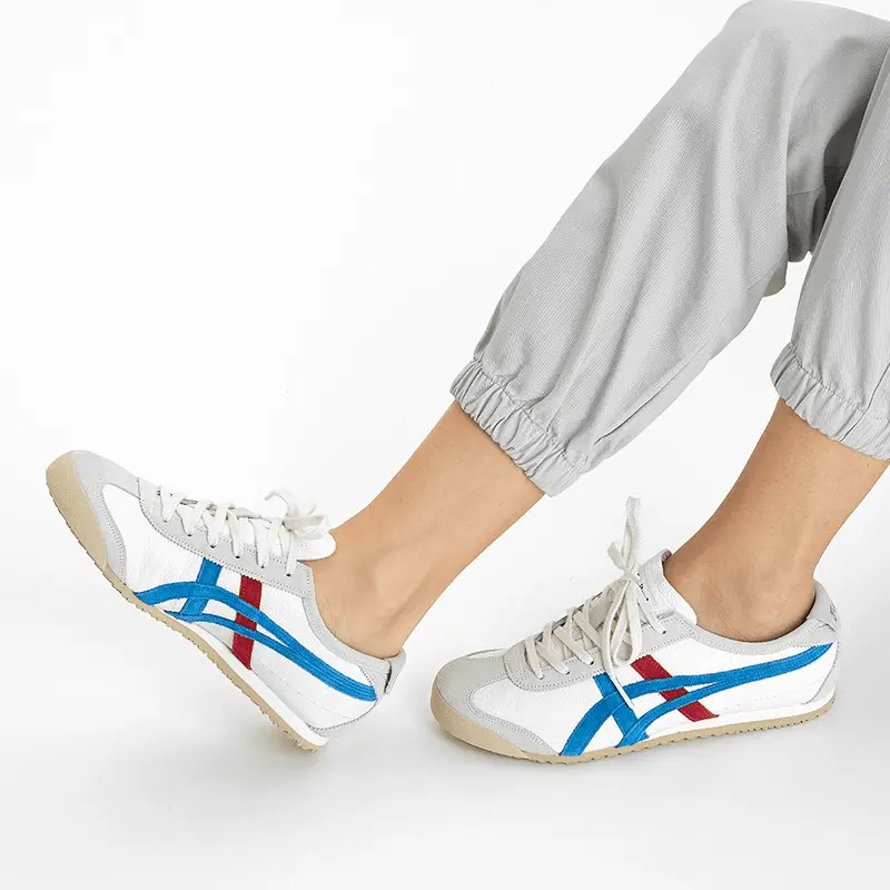 Giày Onitsuka Tiger Mexico 66 'White Blue Red' 1183B391-100 - Ảnh 6