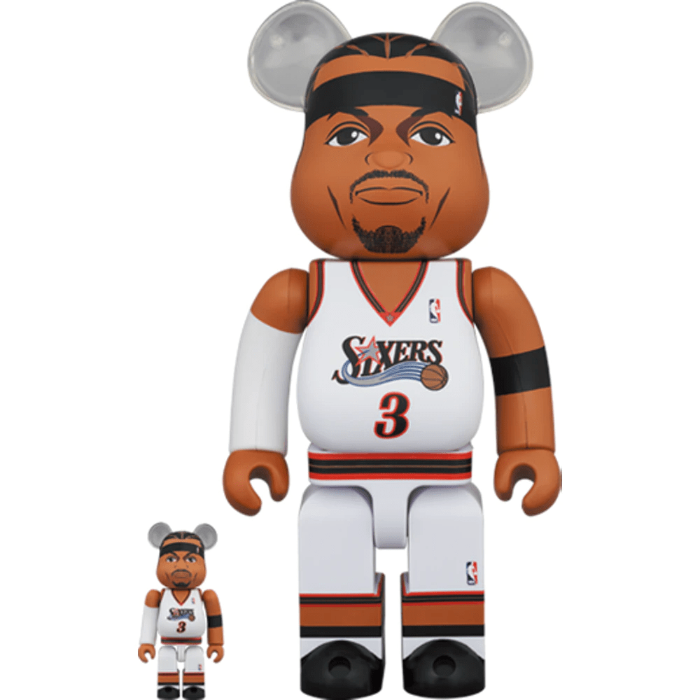 Mô Hình Bearbrick Allen Iverson (Philadelphia 76ers)