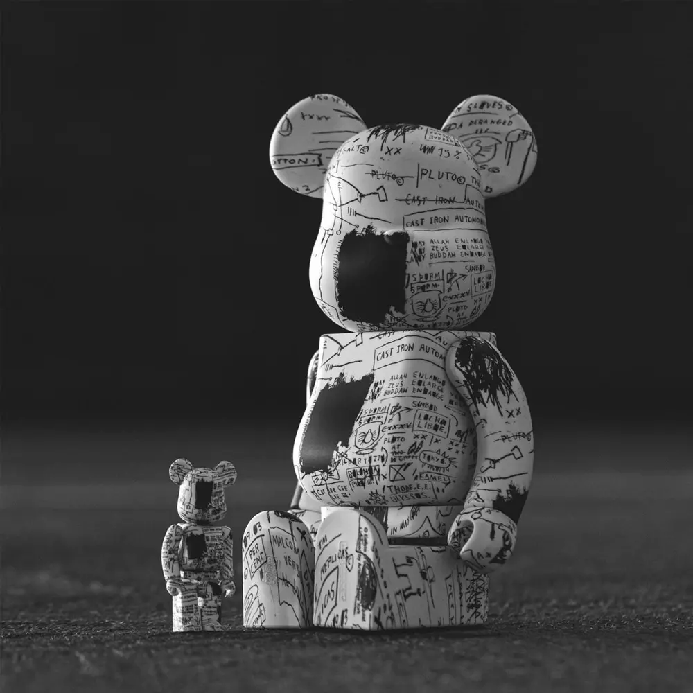 Alternative view of Mô Hình Bearbrick Jean-Michel Basquiat #3