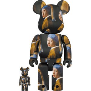 Mô Hình Bearbrick Johannes Vermeer 100% + 400%