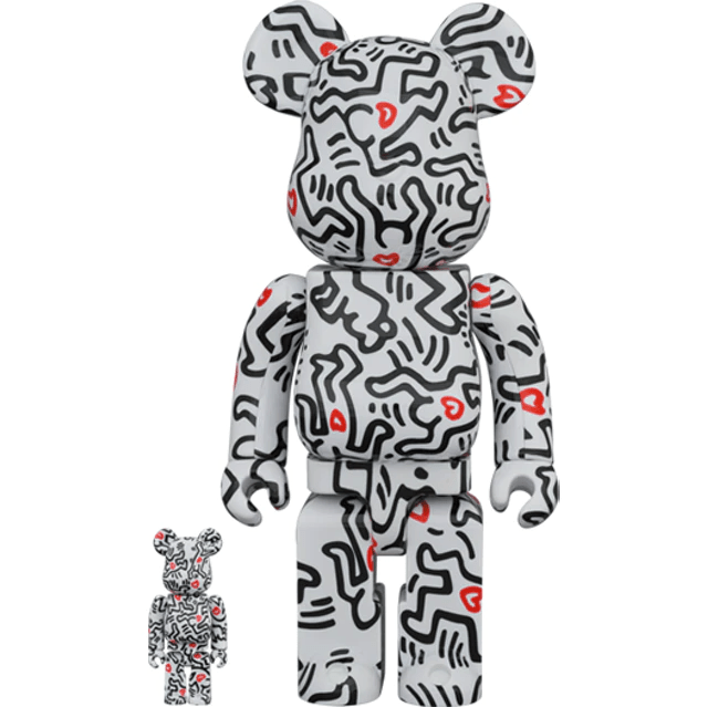 Mô Hình Bearbrick Keith Haring #8