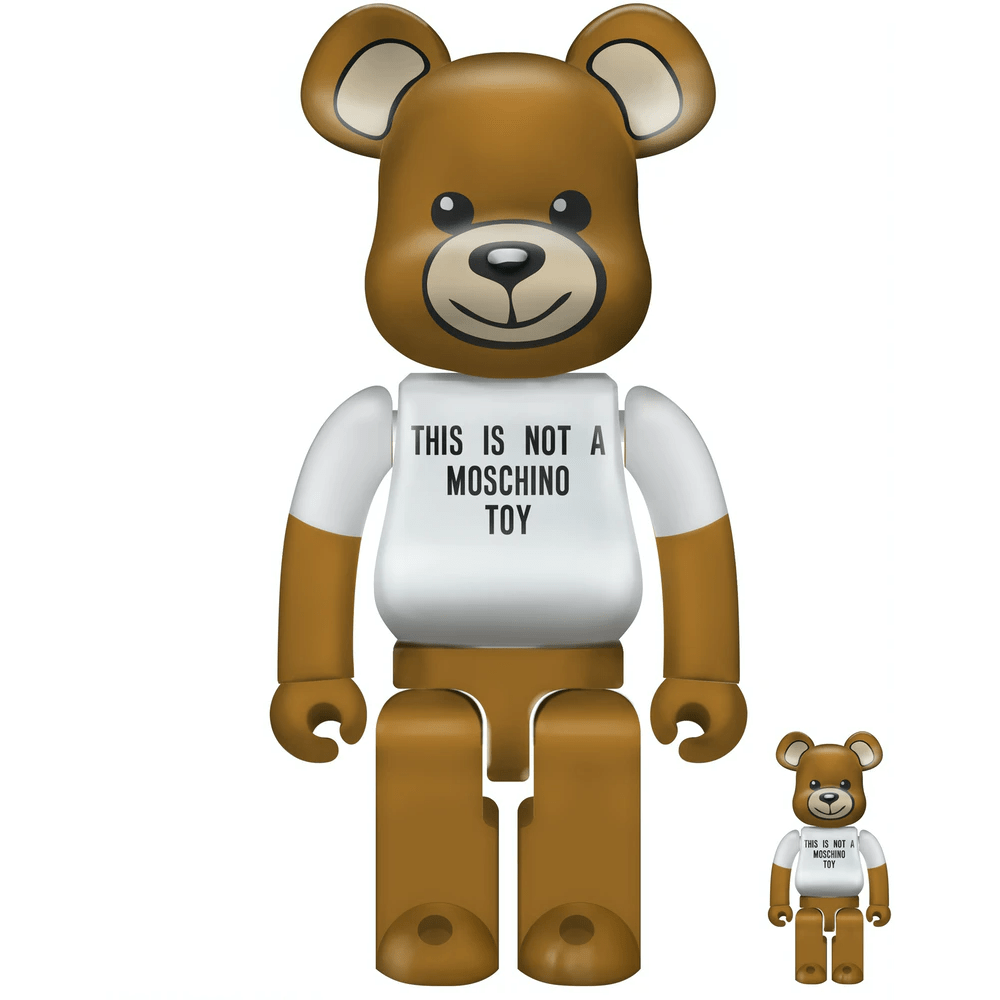 Mô Hình Bearbrick Macau 2020 This Is Not A Moschino Toy