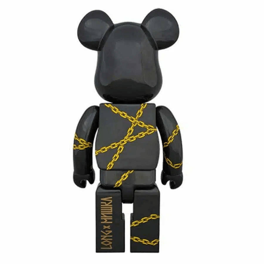 Mô Hình Bearbrick X Mishka X Long 400% - Ảnh 3