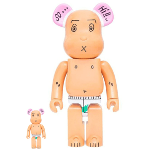 Mô Hình Bearbrick The 3125C x OBJECTIVE c Medicom Toy “EDC” Edison Chen Clot