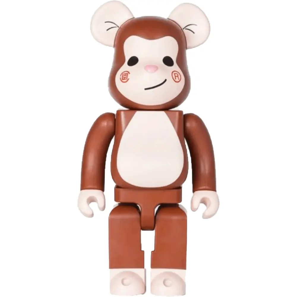 Mô Hình Bearbrick x CLOT Monkey Edison Chen Juice