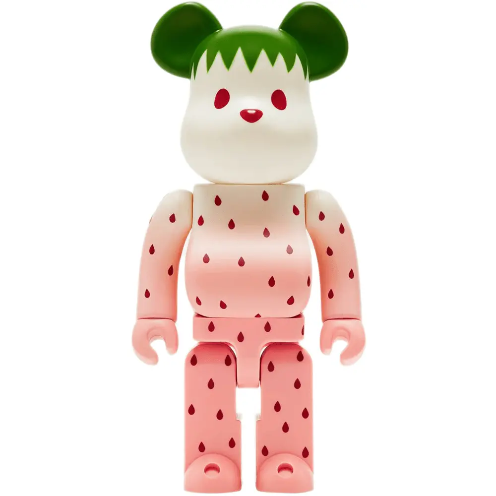 Mô Hình Bearbrick x Clot Summer Fruits Snow Strawberry