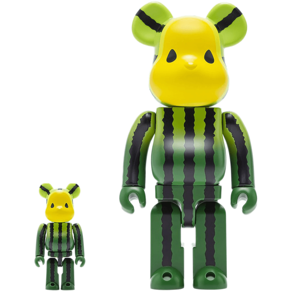 Mô Hình Bearbrick x CLOT Summer Fruits Yellow Watermelon