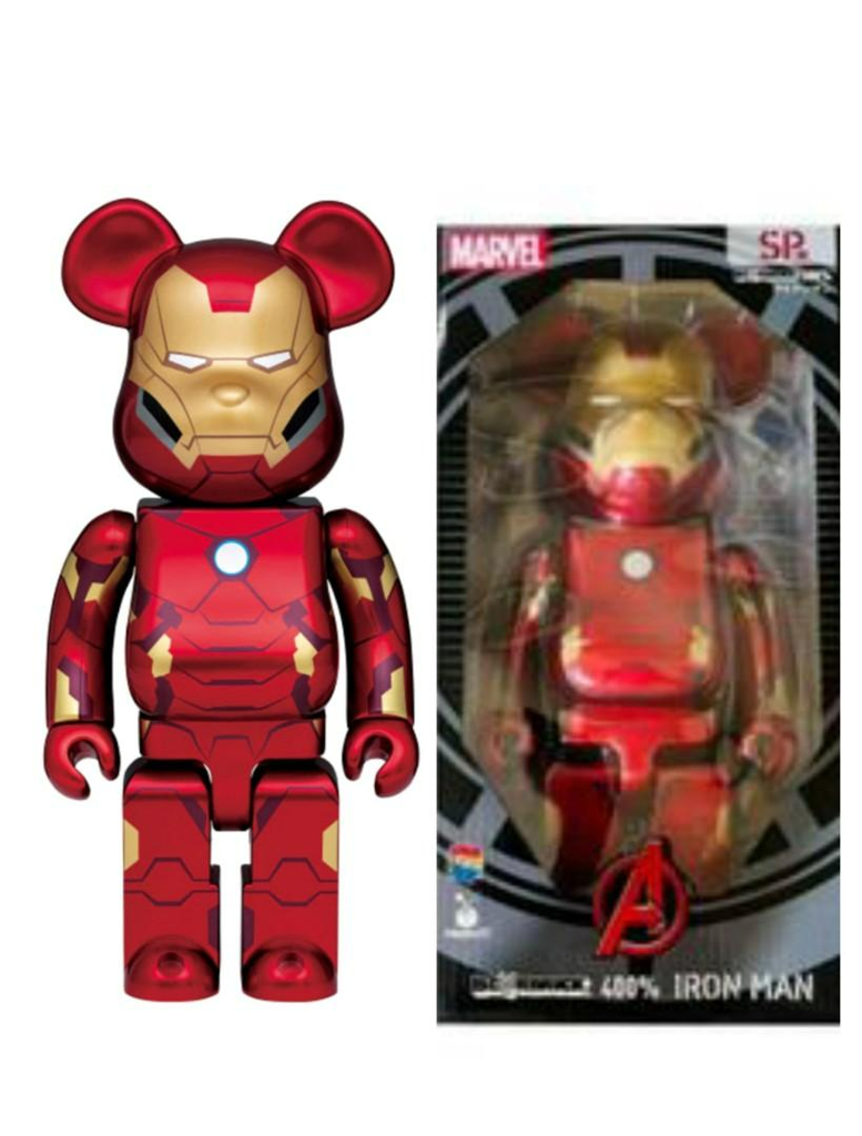 Mô Hình Bearbrick x Ironman Happy Lottery (2021 Version) - Ảnh 2