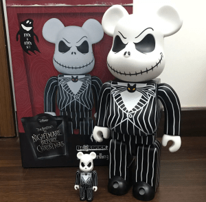 Alternative view of Mô Hình Bearbrick Jack Skellington