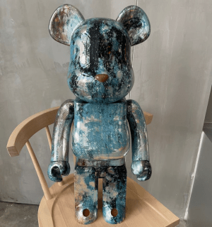Alternative view of Mô Hình Bearbrick Pushead #5 100% + 400% & 1000%