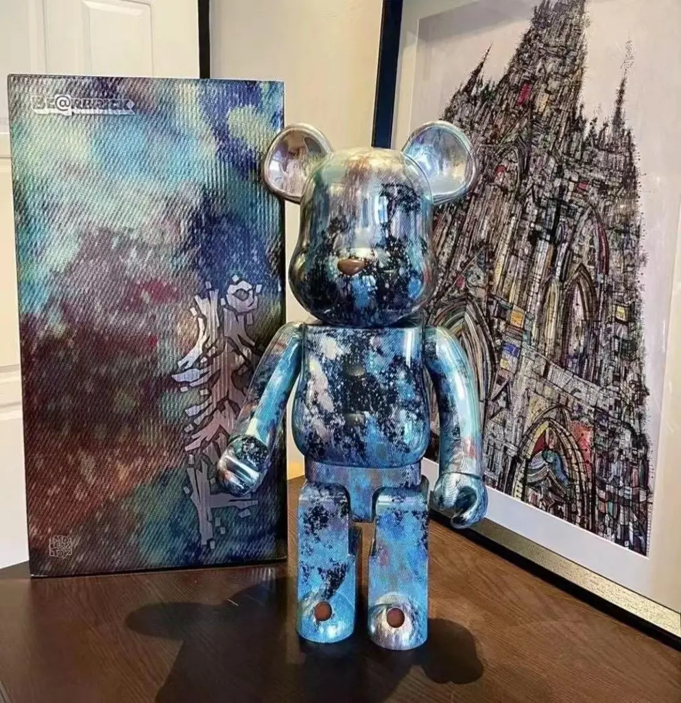 Mô Hình Bearbrick Pushead #5 100% + 400% & 1000% - Ảnh 3