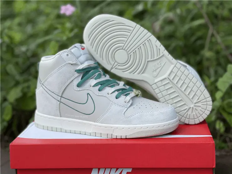 Giày Nike Dunk High SE 'First Use Pack - Green Noise' DH0960-001 - Ảnh 7