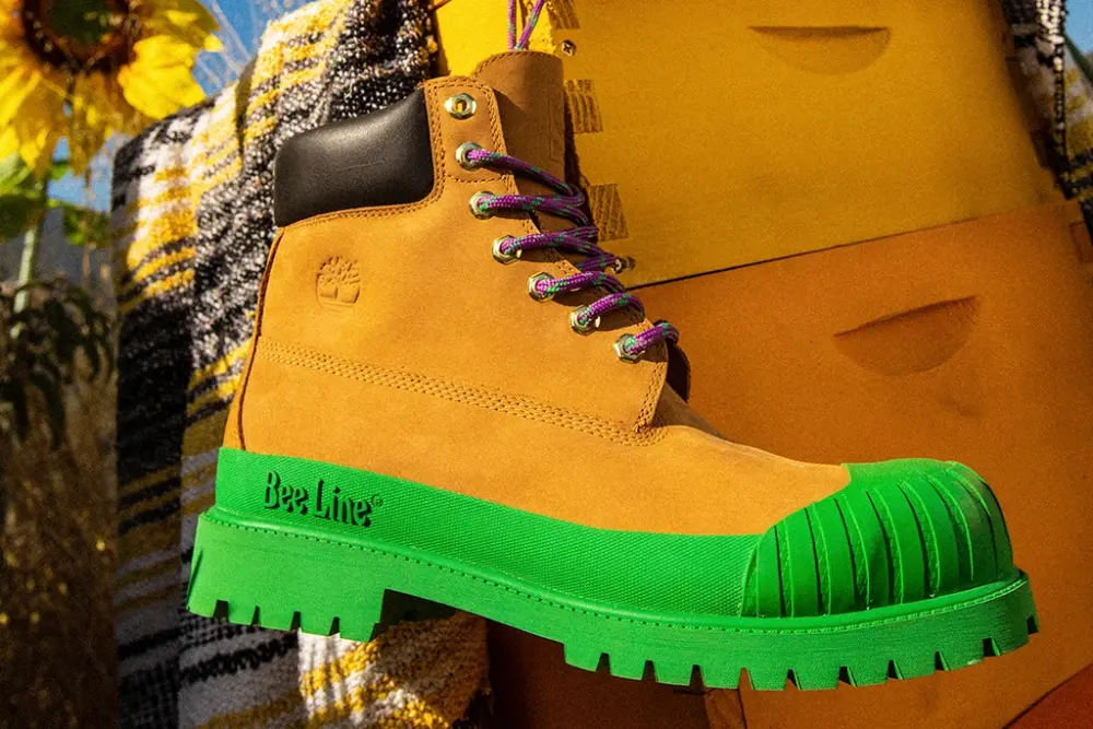 Alternative view of Giày Timberland Bee Line x 6 Inch 'Wheat Green' TB0A2M2Y-231