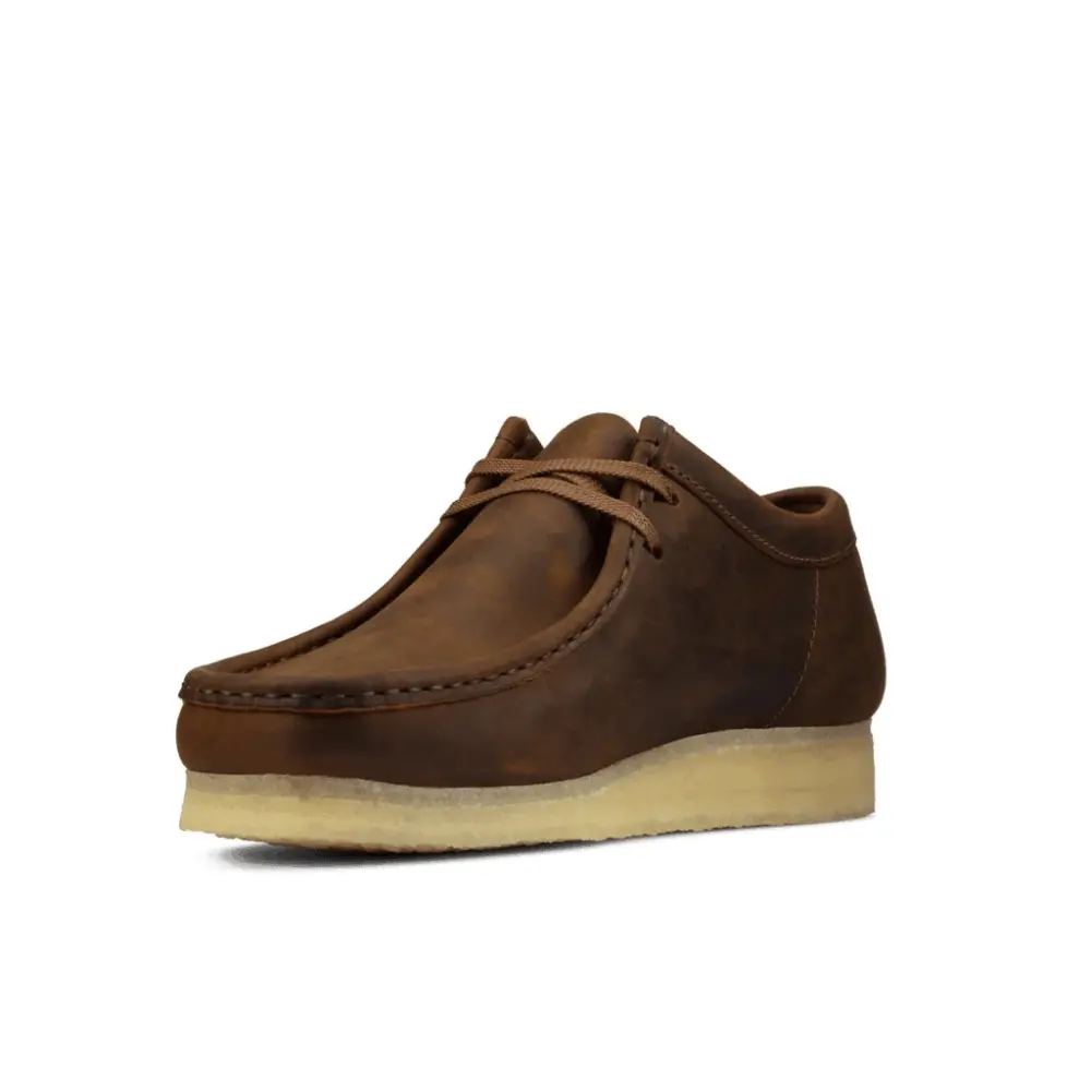 Giày Clarks Wallabee 'Beeswax' 261-56605 - Ảnh 4