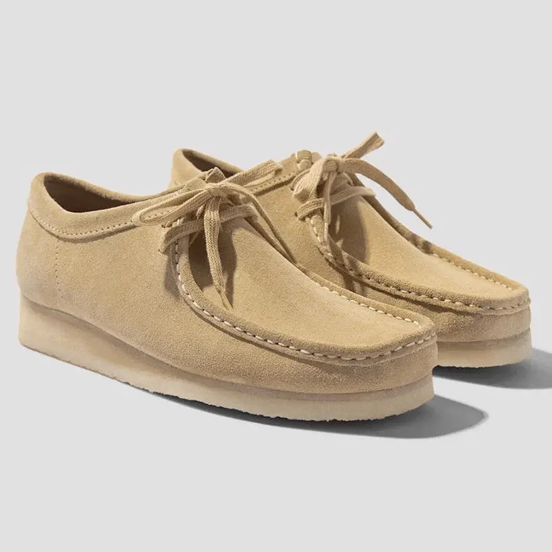 Giày Clarks Wallabee 'Maple Suede' 261-55515 - Ảnh 5