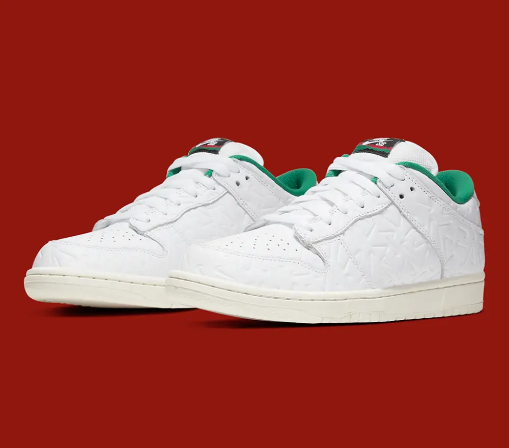 Giày Nike Ben-G x Dunk SB Low 'Lucid Green' CU3846-100 - Ảnh 4