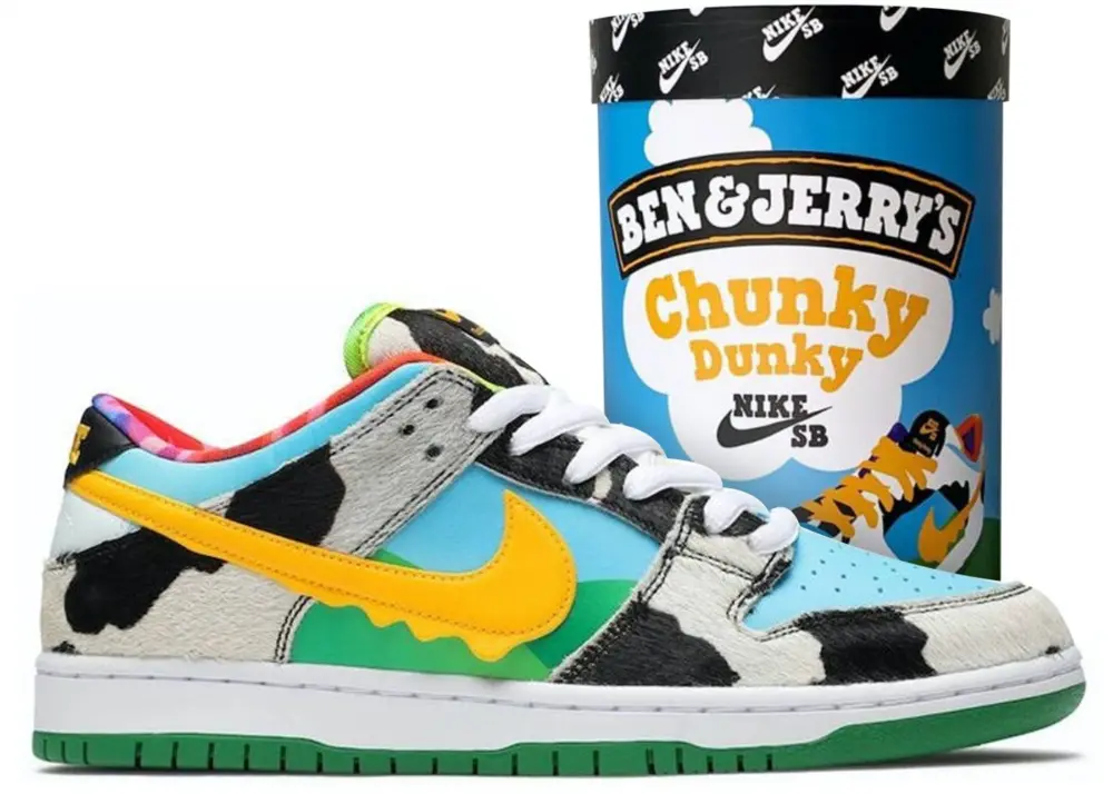 Alternative view of Giày Nike SB Dunk Low Ben & Jerry's Chunky Dunky CU3244-100