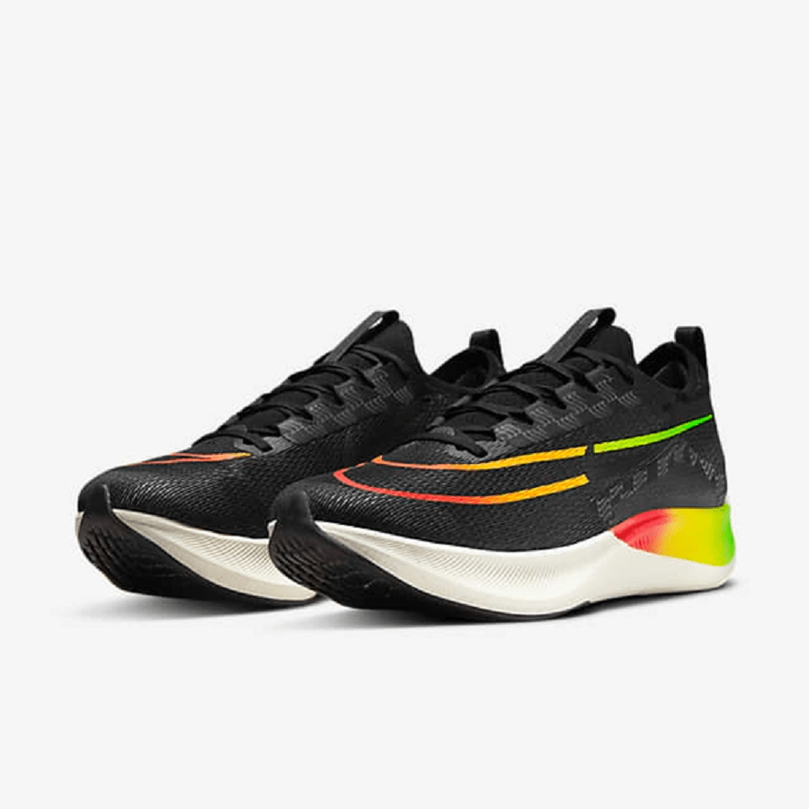 Giày Nike Zoom Fly 4 'Black Green Orange' DQ4993-010 - Ảnh 6