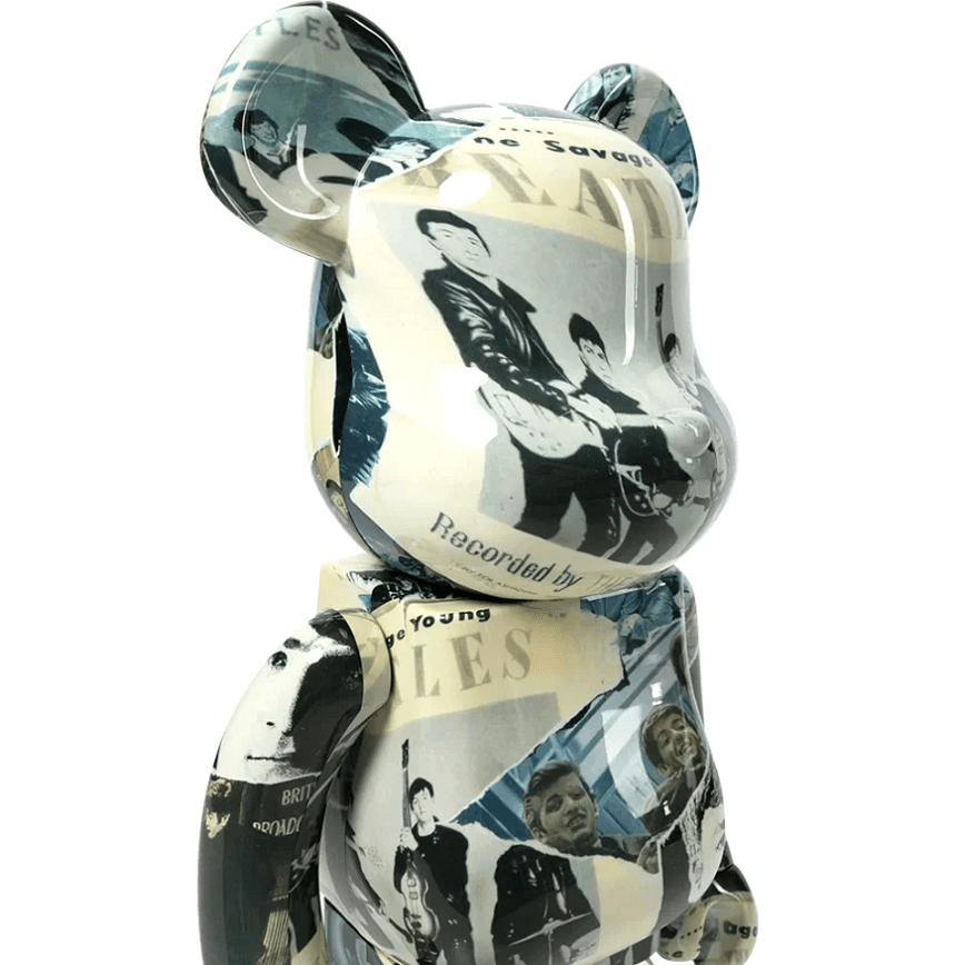 Mô Hình Bearbrick Beatles Anthology - Ảnh 2