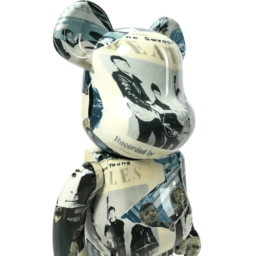 Alternative view of Mô Hình Bearbrick Beatles Anthology