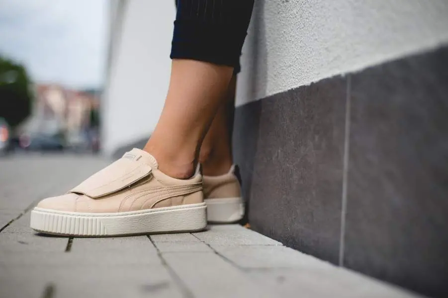 Giày Puma Platform Strap Up 'Natural Vachetta' 364951-01 - Ảnh 3