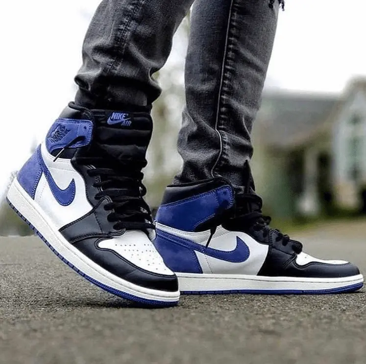 Giày Nike Air Jordan 1 Retro High OG 'Blue Moon' 555088-115 - Ảnh 6