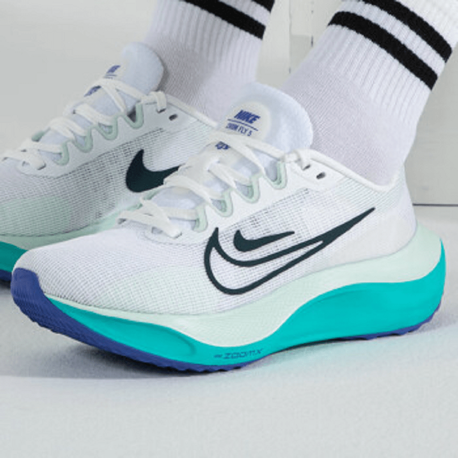 Giày Nike Zoom Fly 5 'White Green' DM8974-101 - Ảnh 2