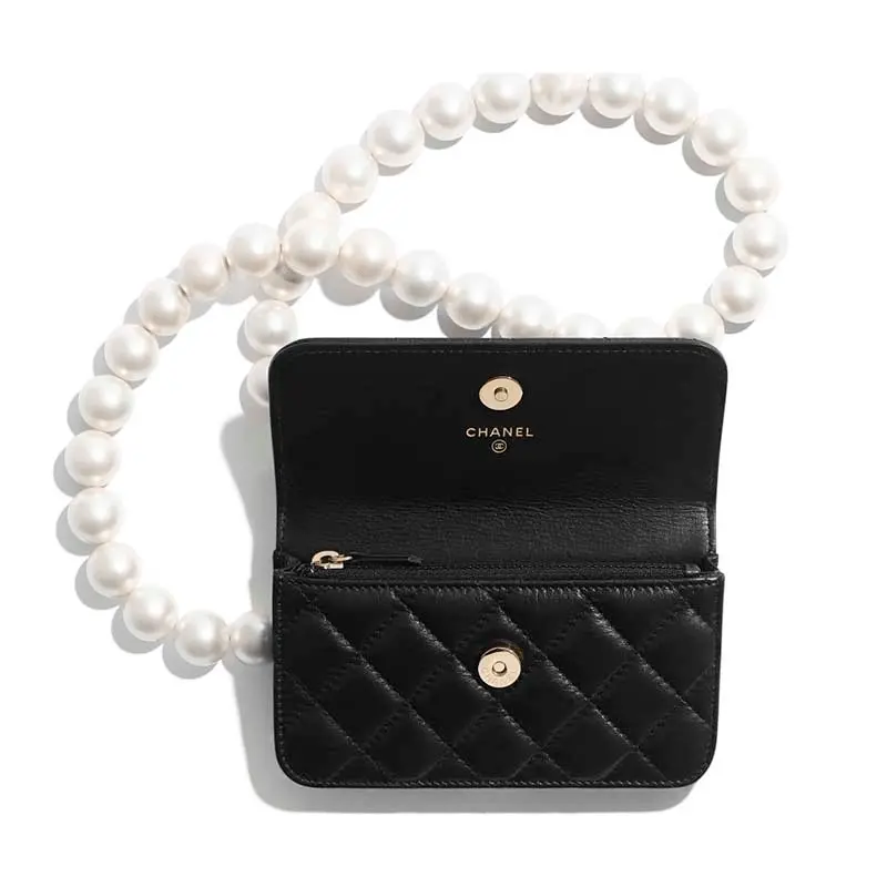 Túi Chanel Large Bowling Bag Giant Pearl 'Black' AP1898-B04327-94305 - Ảnh 4