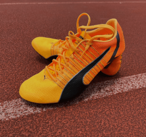 Alternative view of Giày Puma EvoSpeed Tokyo Brush 4 'Orange' 376998-01