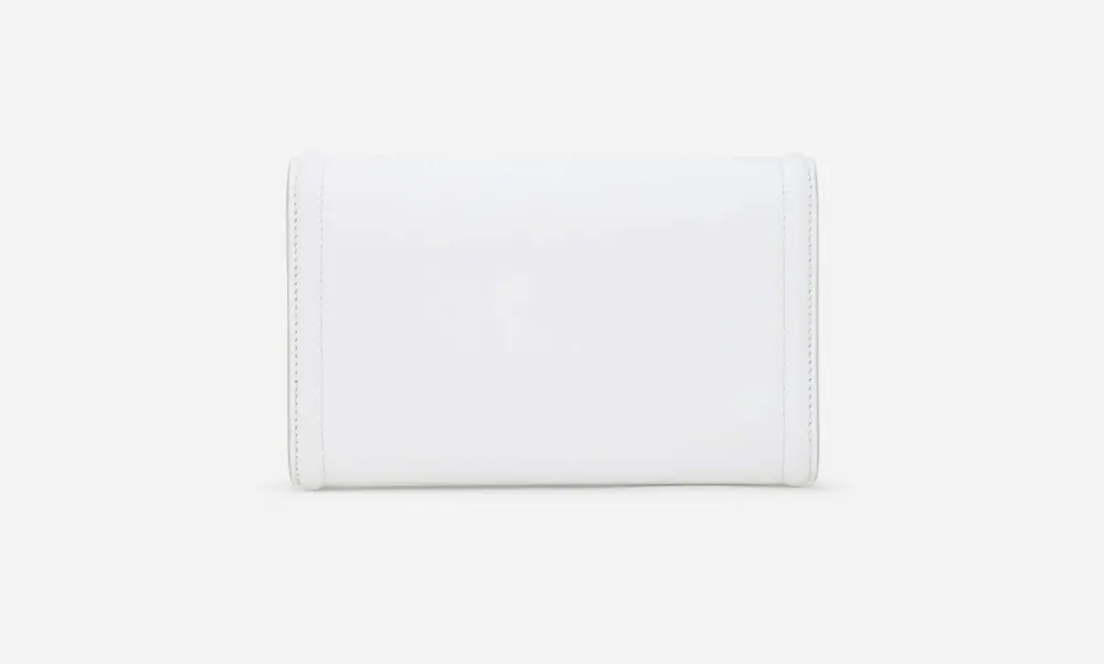 Túi Dolce & Gabbana Calfskin Devotion Mini Bag 'White' BI2931AV89380002 - Ảnh 4