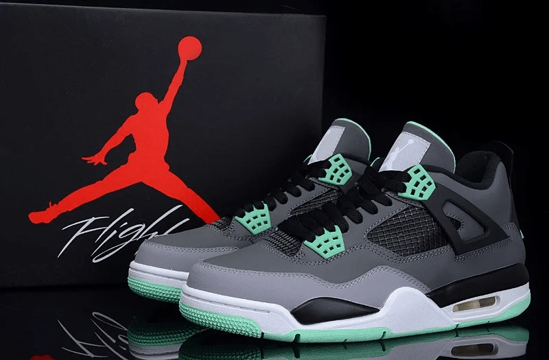 Giày Nike Air Jordan 4 Retro 'Green Glow' 308497-033 - Ảnh 5
