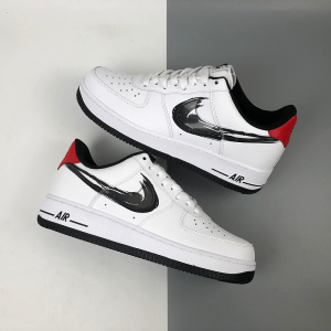 Alternative view of Giày Nike Air Force 1 Low 'Brushstroke Swoosh White'  DA4657-100