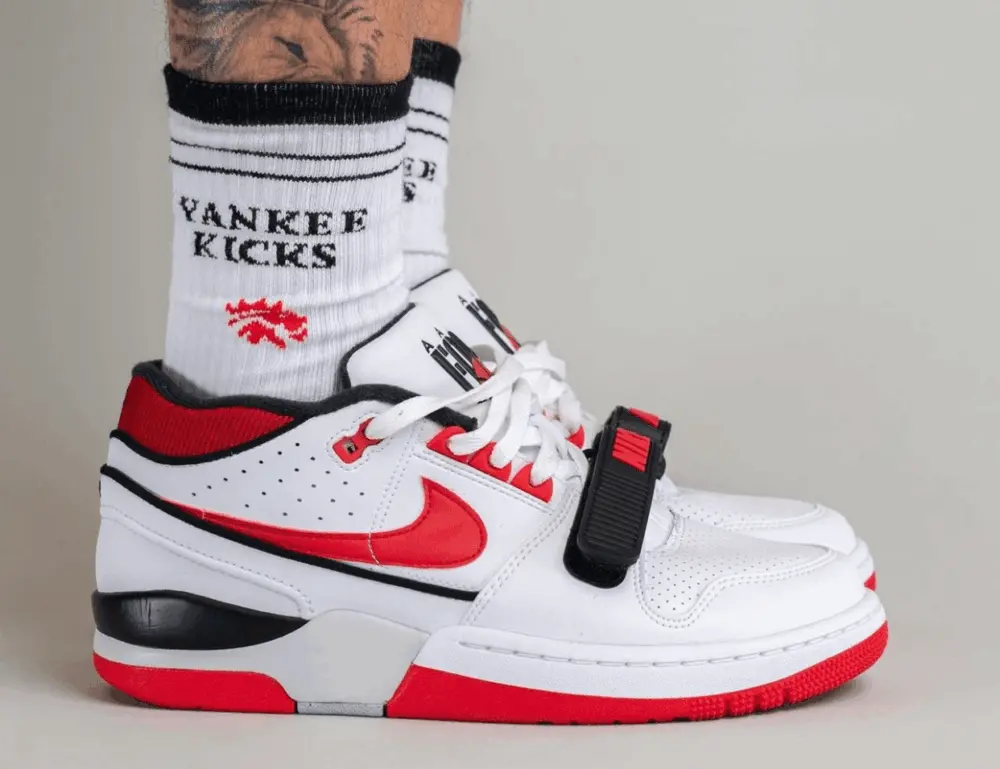 Giày Nike Air Alpha Force 88 x Billie Eilish 'Fire Red' DZ6763-101 - Ảnh 3