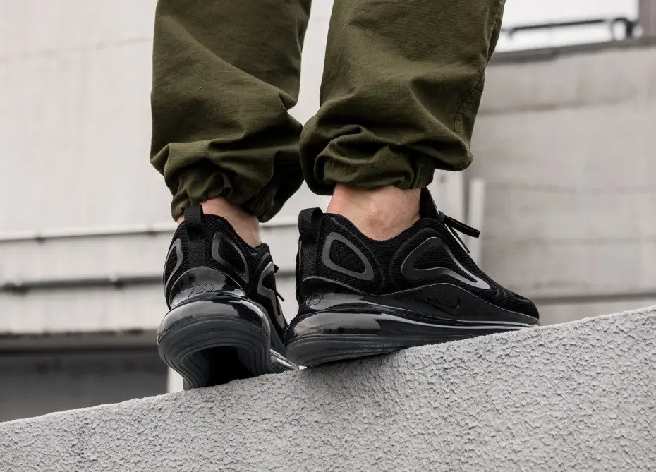 Giày Nike Air Max 720 “Triple Black” AO2924-007 - Ảnh 3
