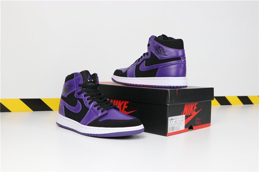 Giày Nike Air Jordan 1 Mid Black 'Dark Concord' 554724-051 - Ảnh 10
