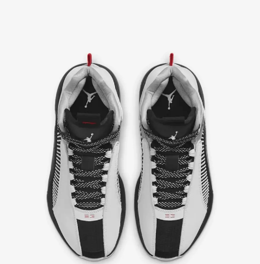 Giày Nike Air Jordan 35 Low GS ‘Black White Red’ CQ9433-101 - Ảnh 4